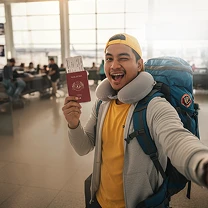 Different traveller types – business, family, solo, and budget travellers covered by Etiqa TripCare360.