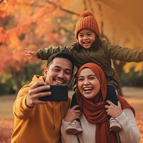 Different traveller types – business, family, solo, and budget travellers covered by Etiqa TripCare360.